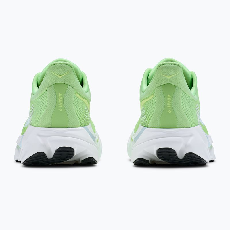 Кросівки для бігу жіночі HOKA Arahi 9 tart apple/glimmering blue 4