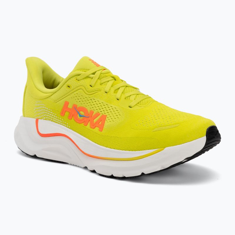 Кросівки для бігу чоловічі HOKA Arahi 9 Wide hoka citrus/neon tangerine