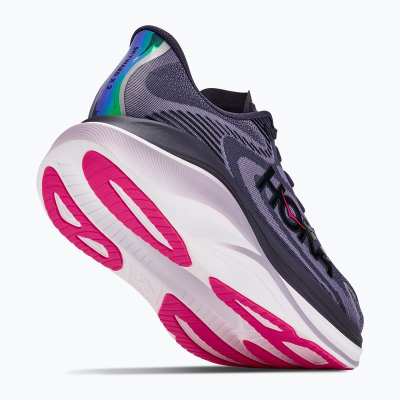 Кросівки для бігу жіночі HOKA Skyward X 2 squid ink/neon gragonfruit 5