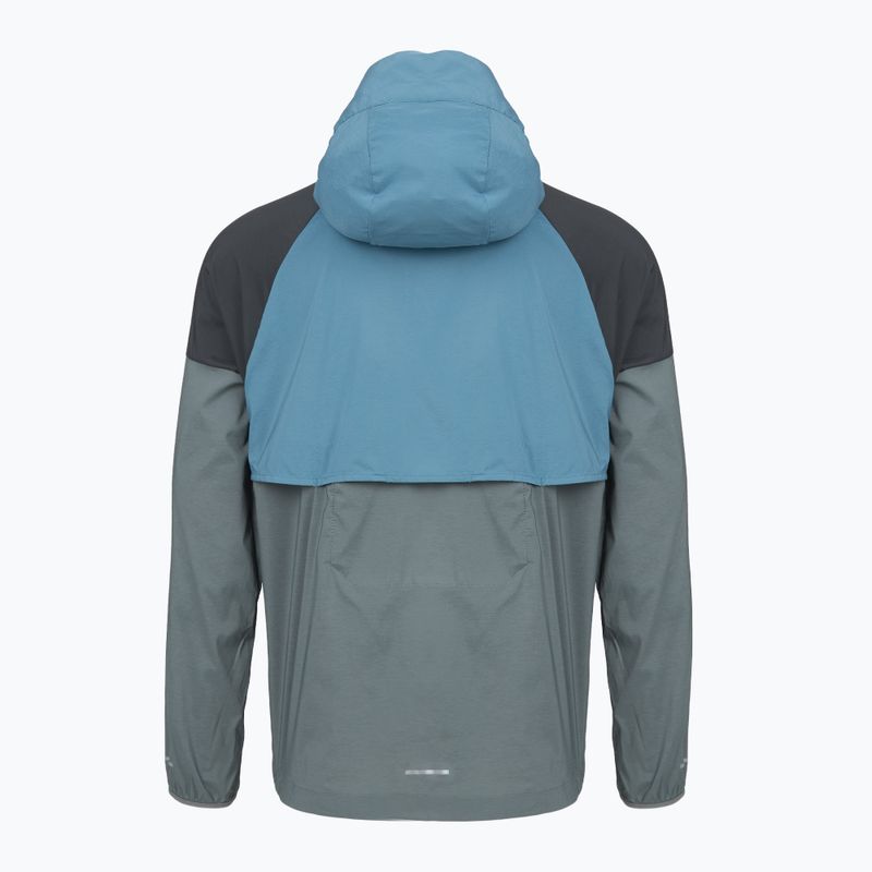 Куртка для бігу чоловіча Nike Impossibly Light Windrunner smoke grey/smokey blue/anthracite 2