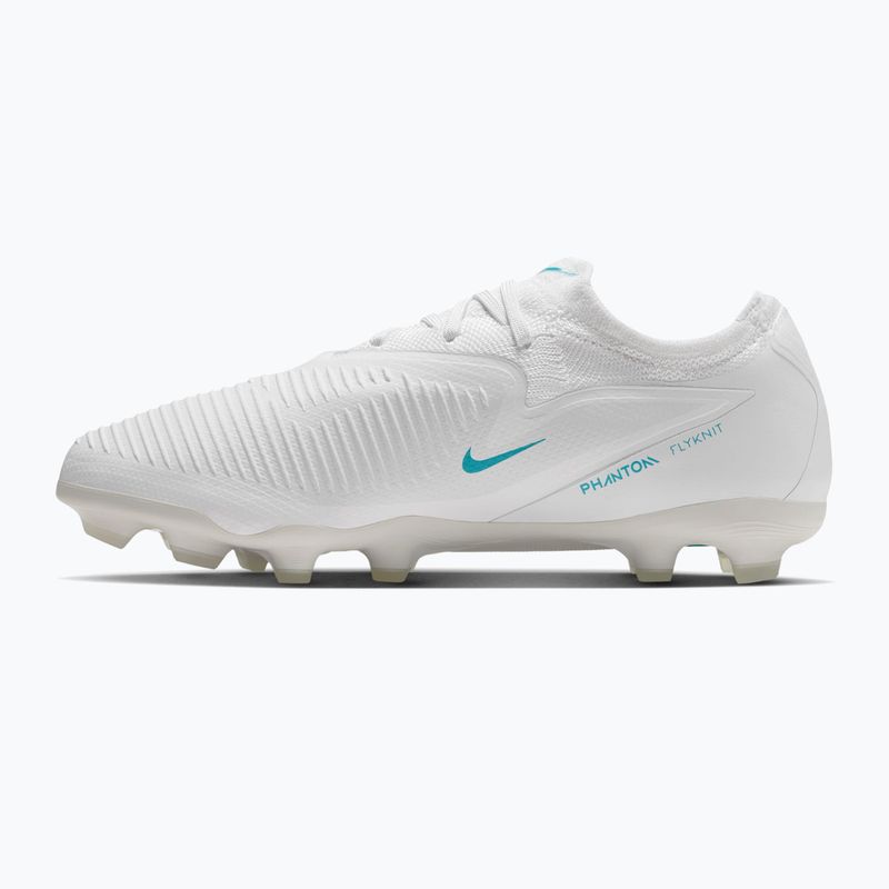 Футбольне взуття дитяче Nike Phantom 6 Low Pro Jr FG/MG white/white/dusty cactus 2