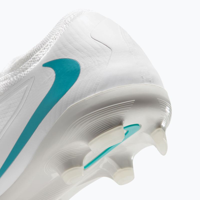 Футбольне взуття дитяче Nike Phantom 6 Low Pro Jr FG/MG white/white/dusty cactus 8