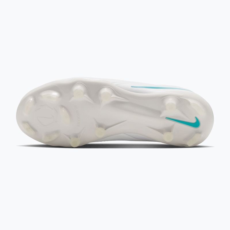 Футбольне взуття дитяче Nike Phantom 6 Low Pro Jr FG/MG white/white/dusty cactus 9