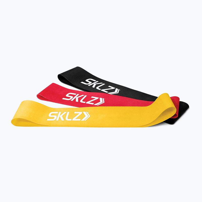 Гумки для вправ  3 шт. SKLZ Mini Bands кольорові 0500