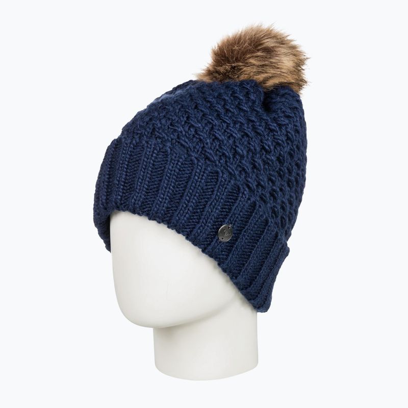 Шапка  жіноча Roxy Blizzard синя ERJHA03870 5