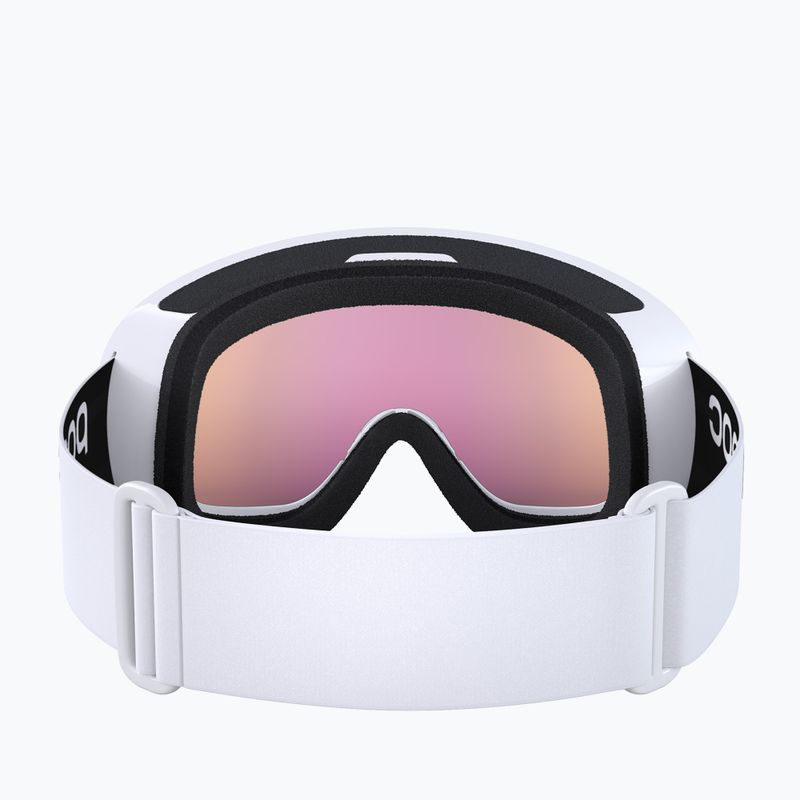 Маска лижна  POC Fovea Mid Clarity hydrogen white/spektris orange 40408-8265 9
