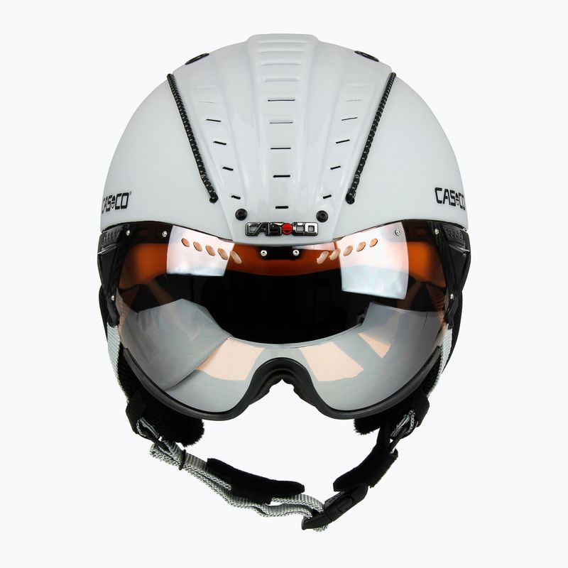 Шолом лижний  CASCO SP-2 Visier білий 07.3707 12