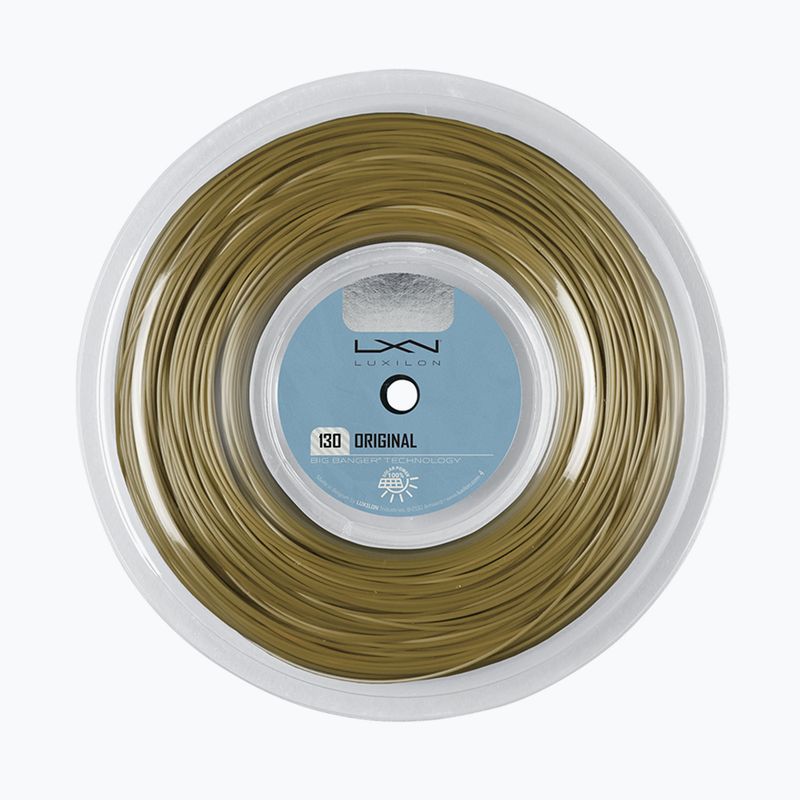 Тенісна струна Luxilon Original 130 Reel 200 m золота WRZ990900