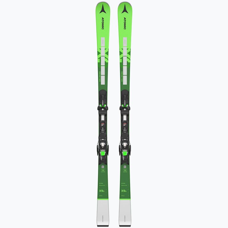 Лижі гірські чоловічі Atomic Redster X9S Revo S + X12 GW зелені AA0028942/AD5002122000 10