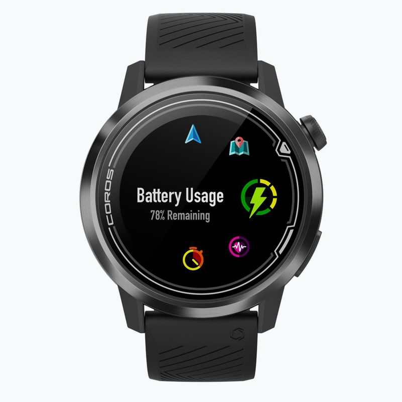 Годинник COROS APEX Premium GPS 42mm чорний WAPXS-BLK2 5
