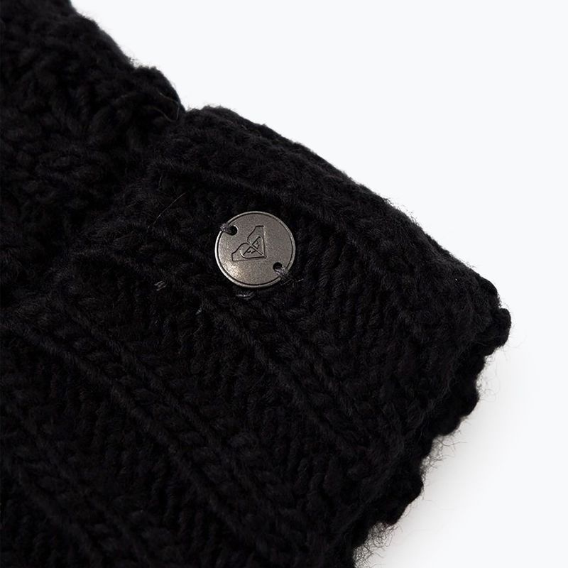 Шапка  дитяча  Roxy Blizzard Girl Beanie чорна ERGHA03217 6