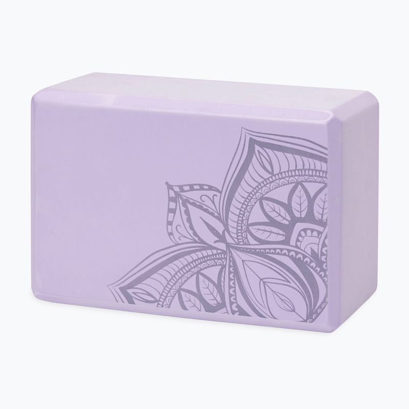 Блок для йоги  Gaiam фіолетовий 63748 10