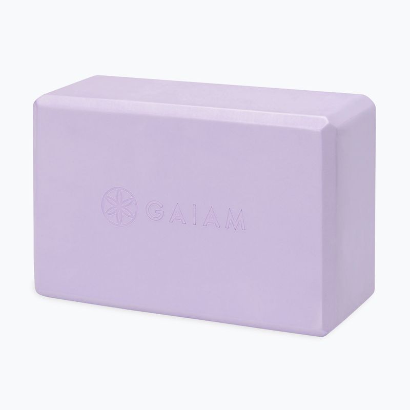 Блок для йоги  Gaiam фіолетовий 63748 11