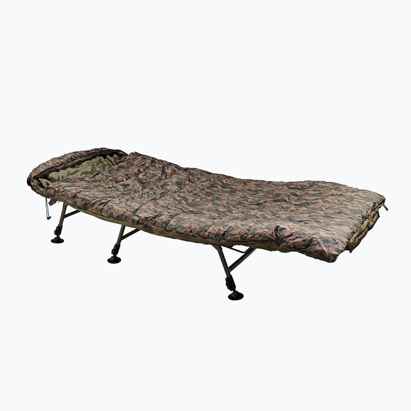 Спальний мішок JRC Rova Camo Fleece Sleeping BAG Wide коричневий 1537841
