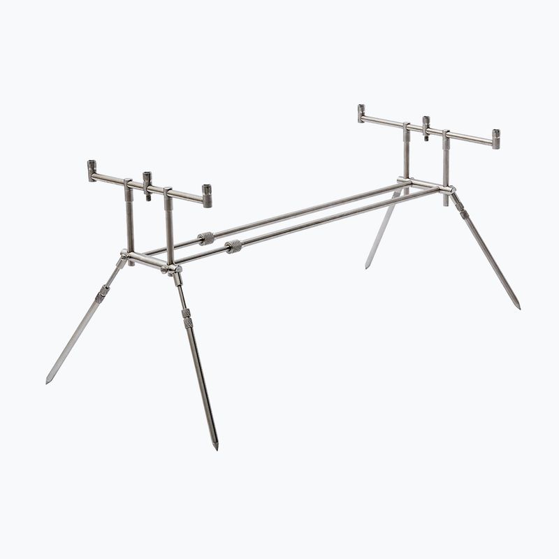 Стійка для вудок Prologic Stainless Steel 3 Rod Pod сіра 72766