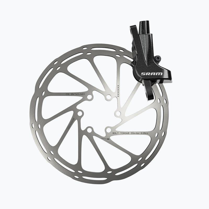 Гальмо велосипедне заднє SRAM AM DB LVL T GLB R/R DIR 1800 A чорне  00.5018.105.001 8