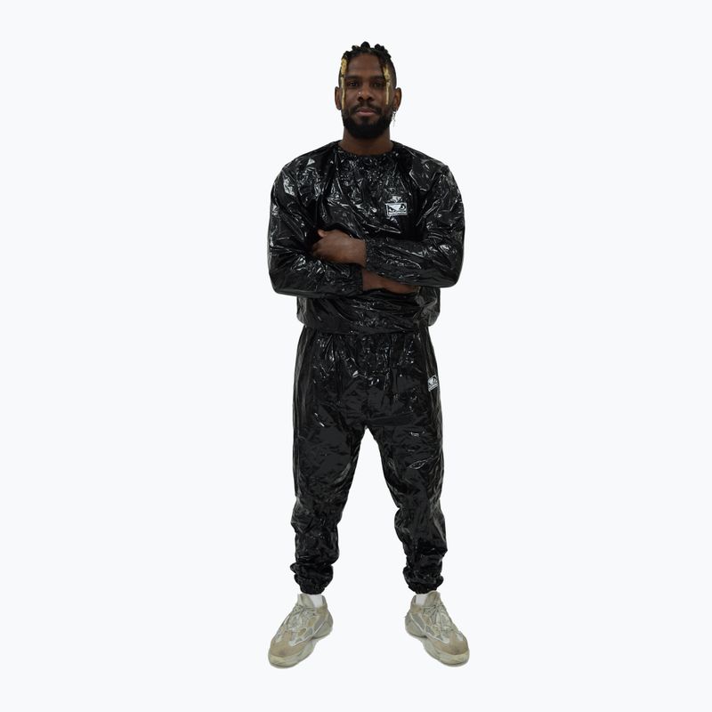 Комбінезон для сауни чоловічий Bad Boy BBE00026 black/white