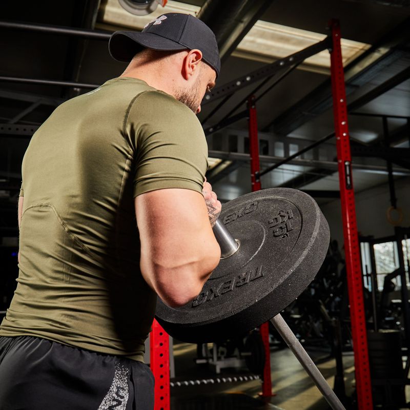 Диски бамперові олімпійські XTREXO чорні TRX-BMP010 10 кг 9