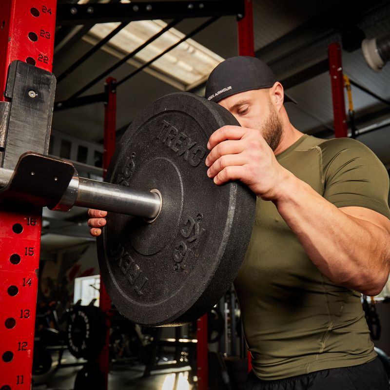 Диски бамперові олімпійські XTREXO чорні TRX-BMP010 10 кг 10