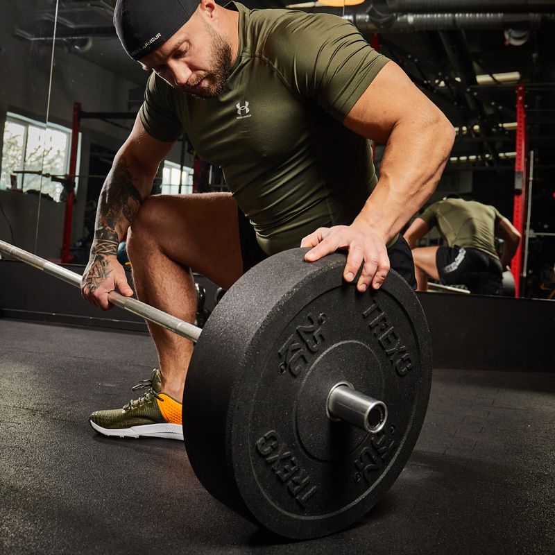 Диски бамперові олімпійські XTREXO чорні TRX-BMP025 25 кг 7