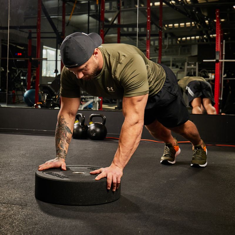 Диски бамперові олімпійські XTREXO чорні TRX-BMP025 25 кг 9