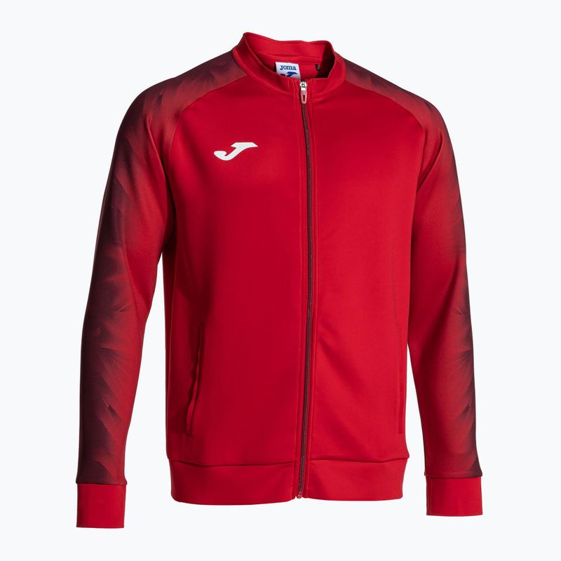 Кофта для бігу чоловіча Joma Elite XI Full Zip red 2