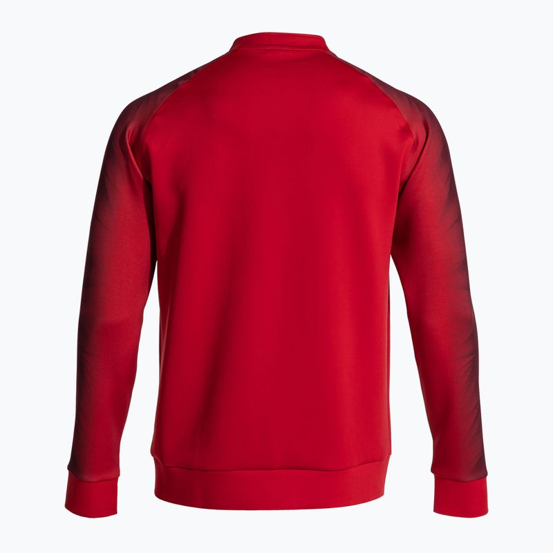 Кофта для бігу чоловіча Joma Elite XI Full Zip red 3