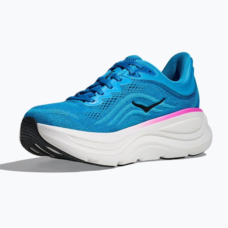 Кросівки для бігу жіночі HOKA Bondi 9 skyward blue/neon fuchsia 4