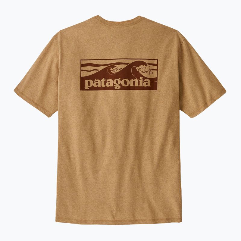 Футболка чоловіча Patagonia Boardshort Logo Pocket Responsibili talon gold 3