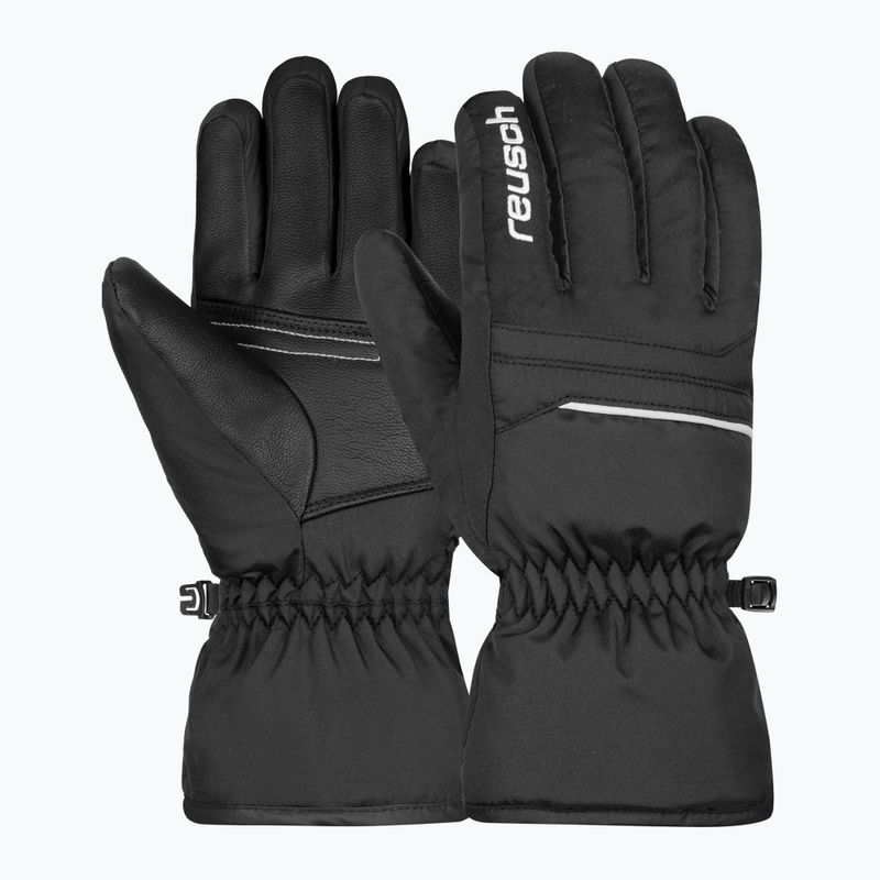 Дитячі лижні рукавички Reusch Alan Junior black/white 2