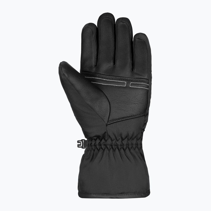 Дитячі лижні рукавички Reusch Alan Junior black/white 4