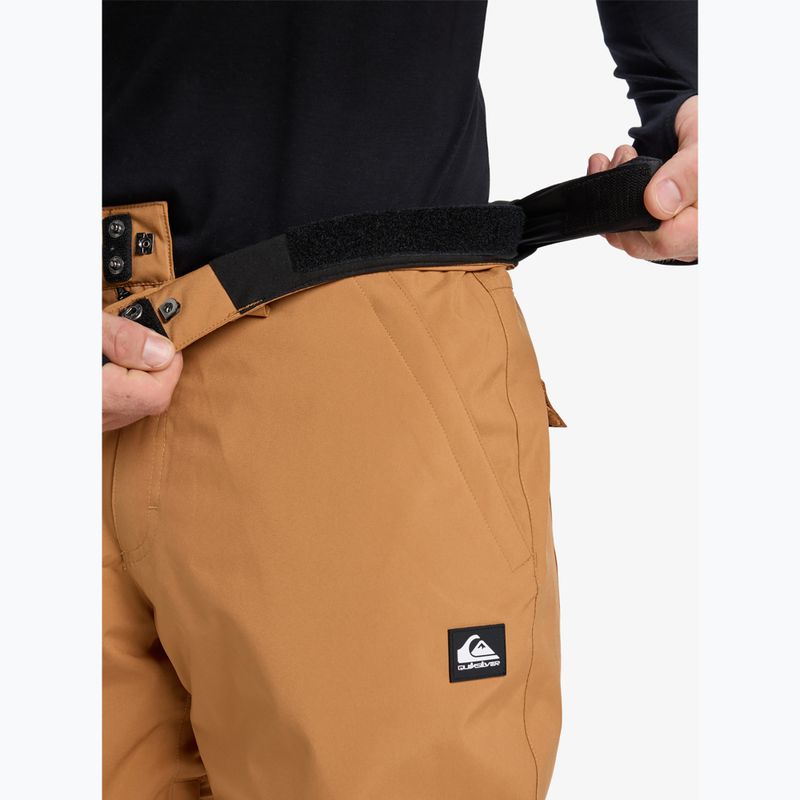 Дитячі сноубордичні штани Quiksilver Estate almond 8