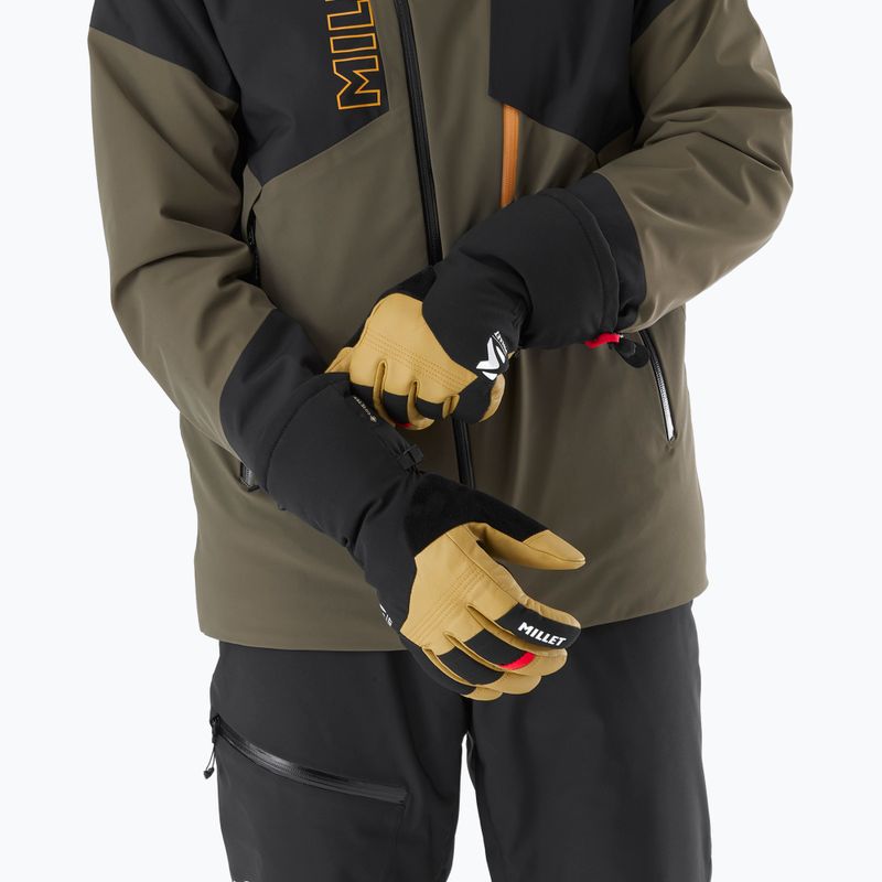 Рукавиці лижні чоловічі Millet Cosmic GTX brown 7
