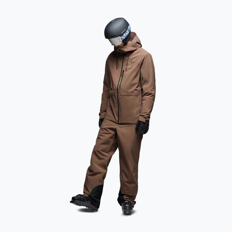 Штани лижні чоловічі Oakley Canopy Insulated dark umber 2