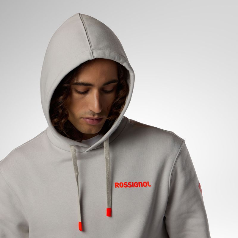 Кофта чоловіча Rossignol Hero Hoodie light grey 5
