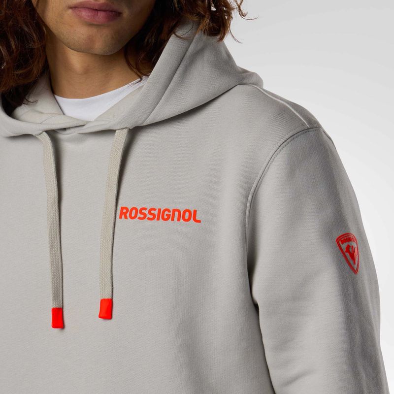 Кофта чоловіча Rossignol Hero Hoodie light grey 6