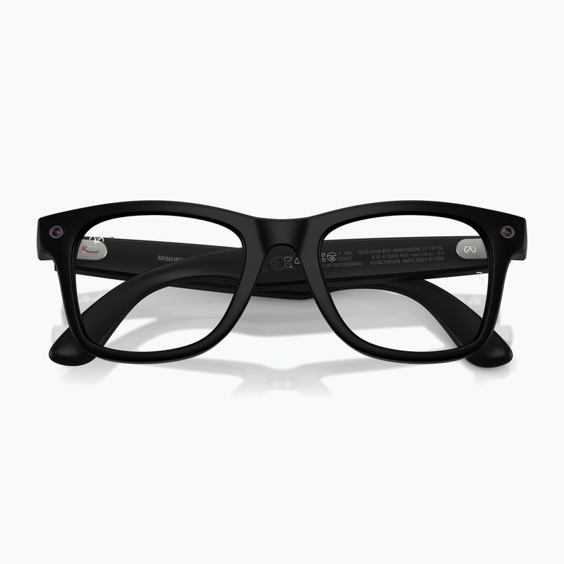Окуляри з камерою Ray-Ban Meta Wayfarer matte black/trs g.green 6
