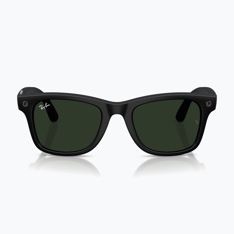 Окуляри з камерою Ray-Ban Meta Wayfarer matte black/trs g.green 8