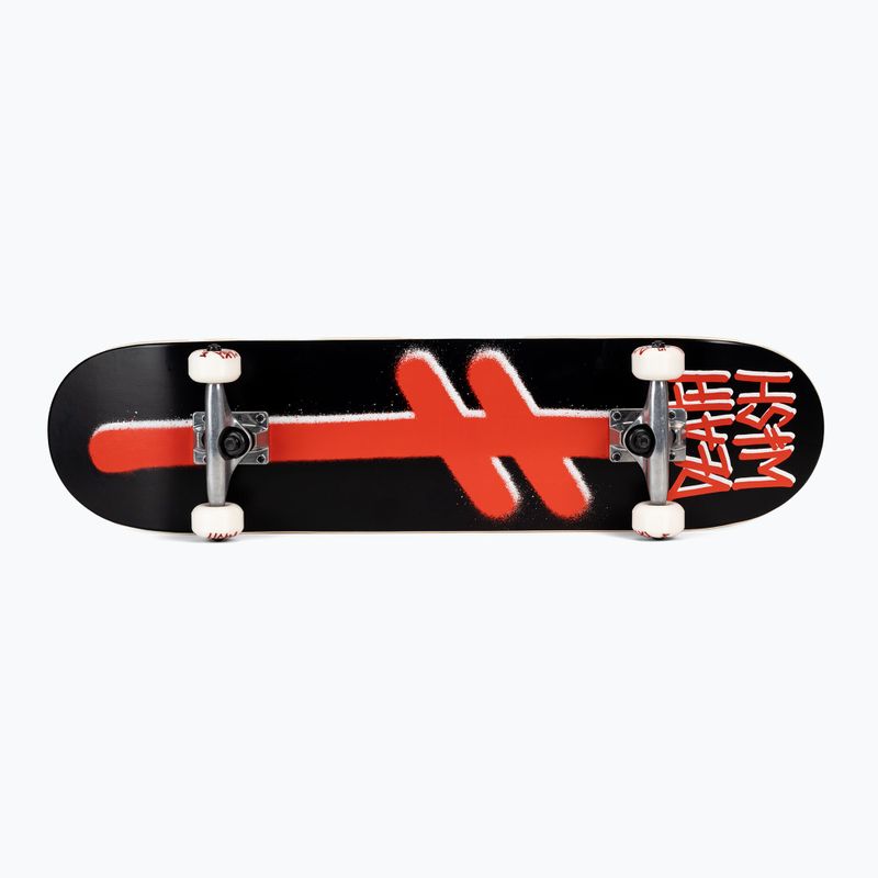 Скейтборд класичний Deathwish Gang Logo black/red