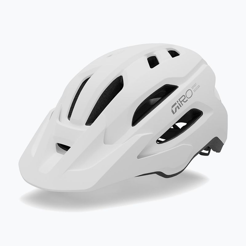 Шолом велосипедний Giro Fixture II MIPS matte white/grey