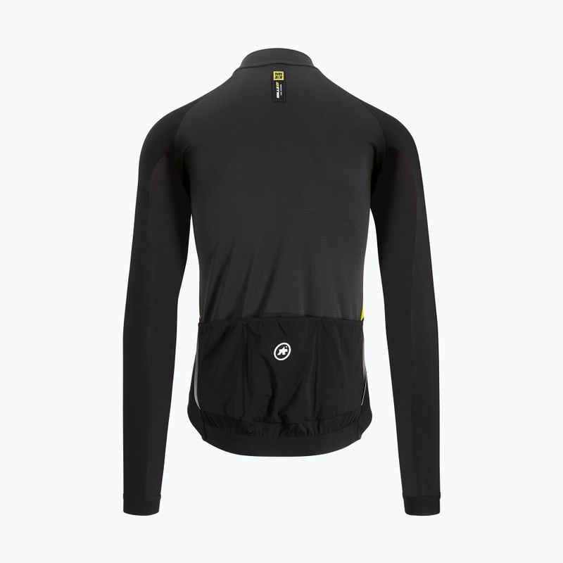 Велокофта чоловіча ASSOS Mille GT Spring Fall fluorescent yellow 3