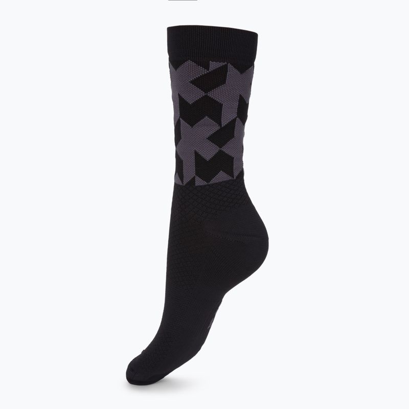 Велошкарпетки ASSOS Monogram black 2