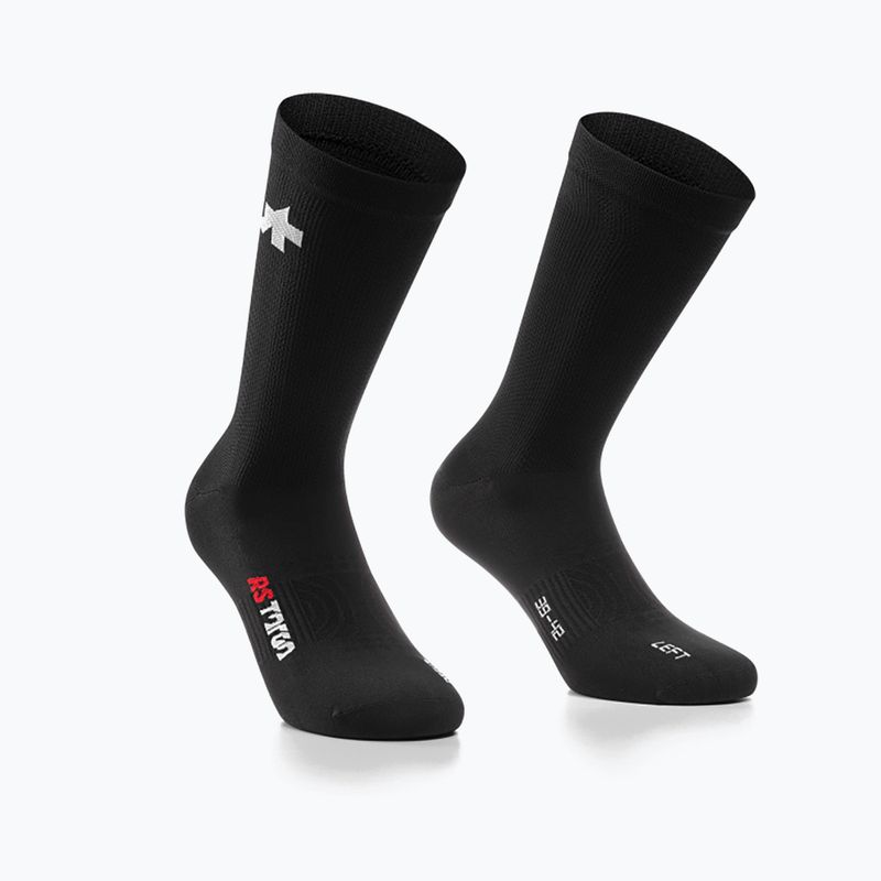 Велошкарпетки ASSOS RS Targa black 4