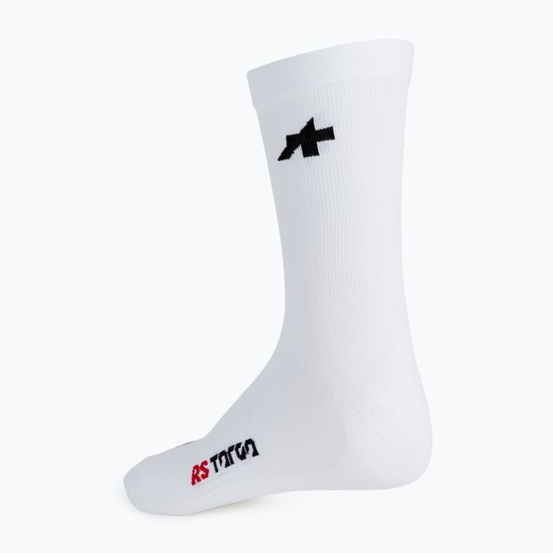 Велошкарпетки ASSOS RS Targa holy white 2