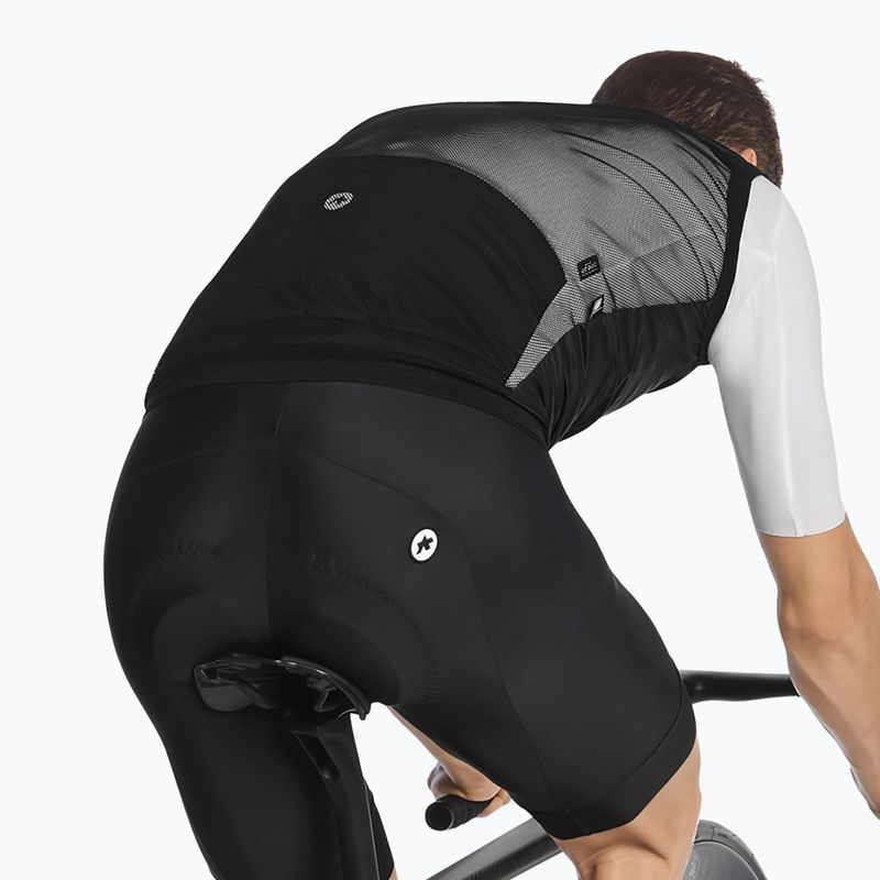 Чоловіча велосипедна жилетка ASSOS Mille GT Wind C2 чорна 7