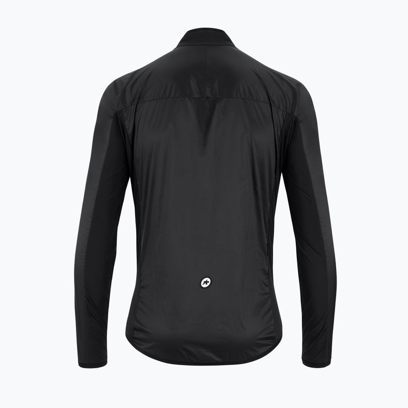 Чоловіча велосипедна куртка ASSOS Mille GT C2 Wind чорна 2