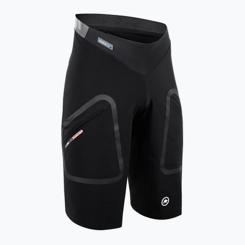 Чоловічі шорти ASSOS Trail Tactica Cargo Шорти T3 чорні 3