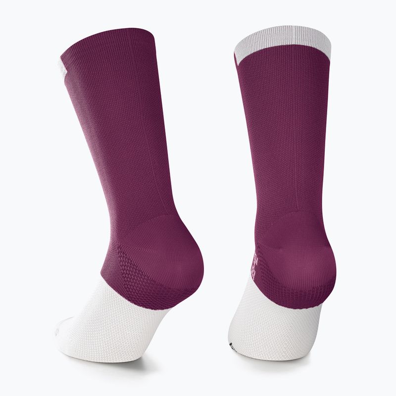 Велошкарпетки ASSOS GT C2 rampant ruby 2