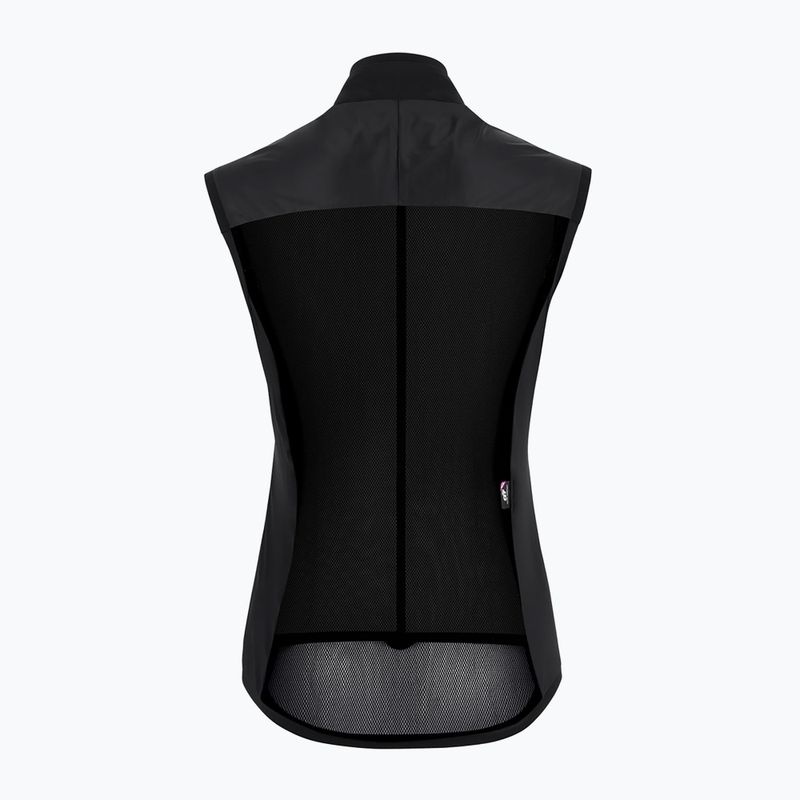 Жіноча велосипедна жилетка ASSOS Uma GT Wind C2 чорна 3