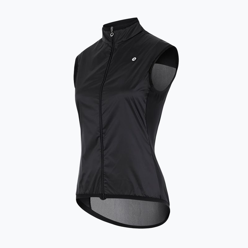Жіноча велосипедна жилетка ASSOS Uma GT Wind C2 чорна 4